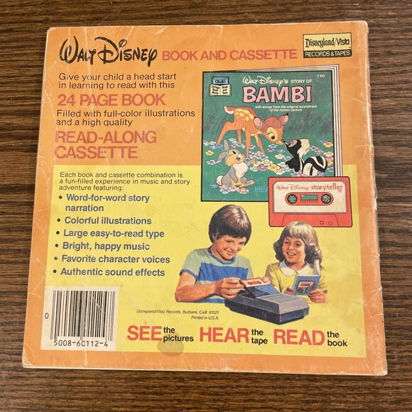 Walt Disney's Winnie the Pooh and the Honey Tree See Hear Read Book, No Tape - Picture 9 of 10